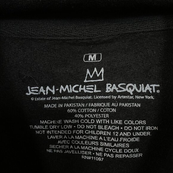 Jean Michel Basquiat Horn Players Hoodie size Medium - Picture 4 of 4
